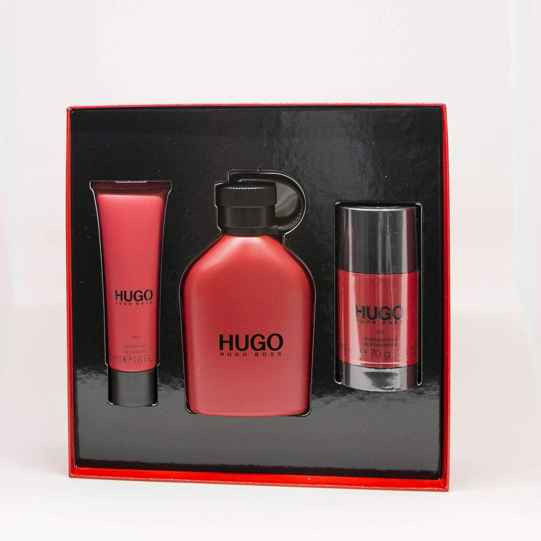 Coffre-cadeau rouge de Hugo Boss